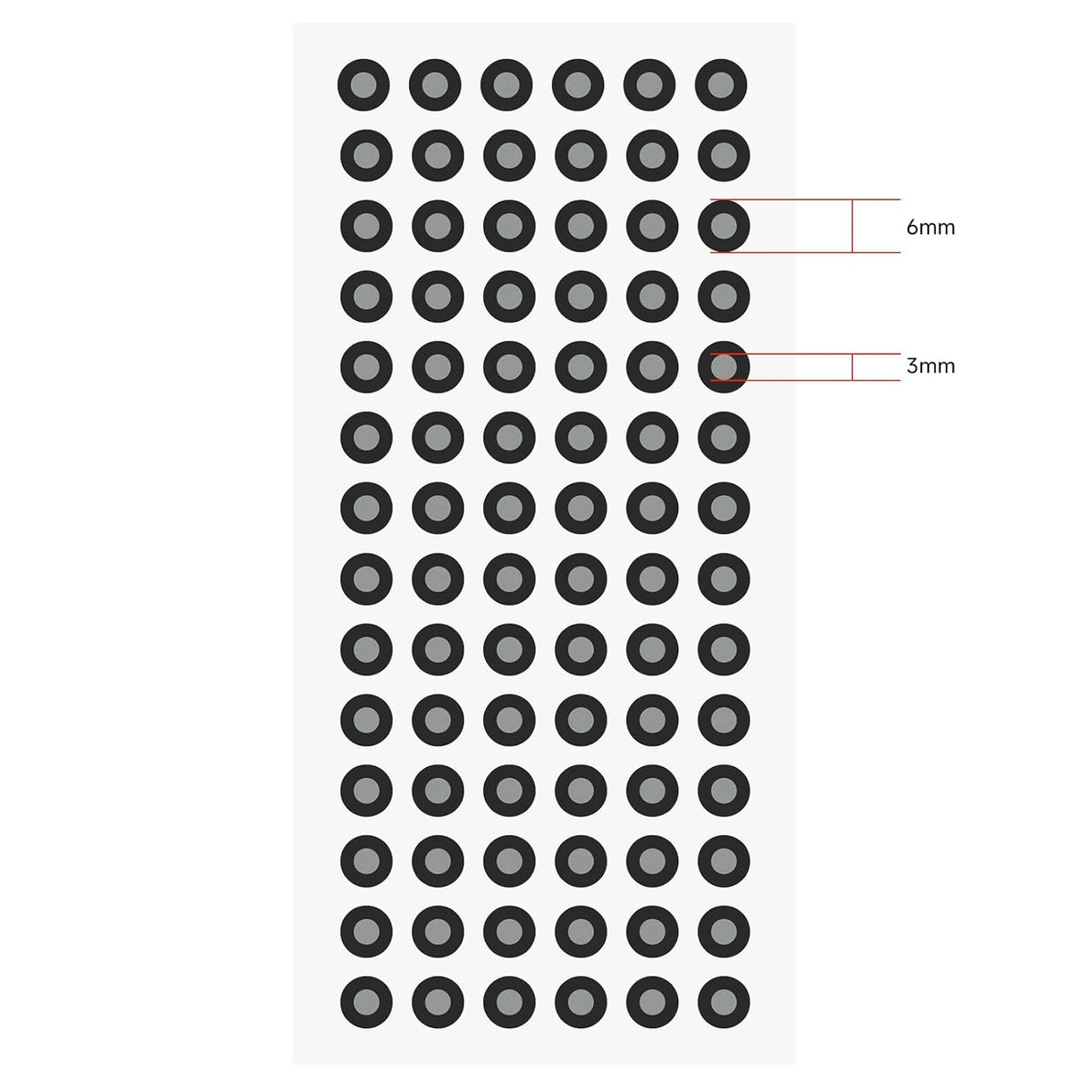 1 sheet 3D Scan Tracking Dot