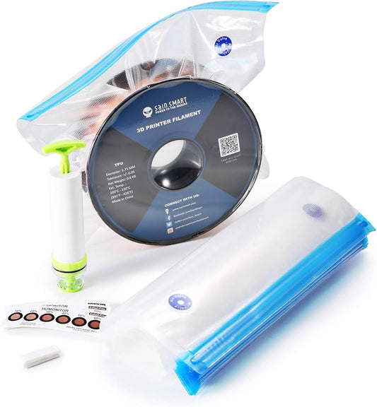 Filament vaccum sealer ( 10 bags + 1 pump + 10 clips + 10 desiccants )