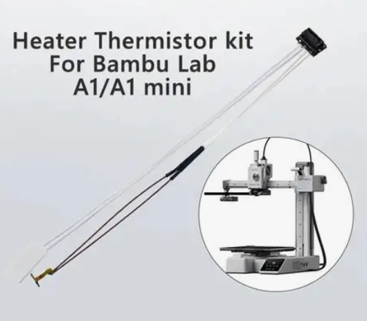 ⁠Heater Cartridge and Thermistor Bambu Lab A1/A1 Mini