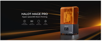 Creality HALOT MAGE PRO Resin 3D Printers 8k