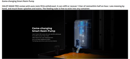 Creality HALOT MAGE PRO Resin 3D Printers 8k