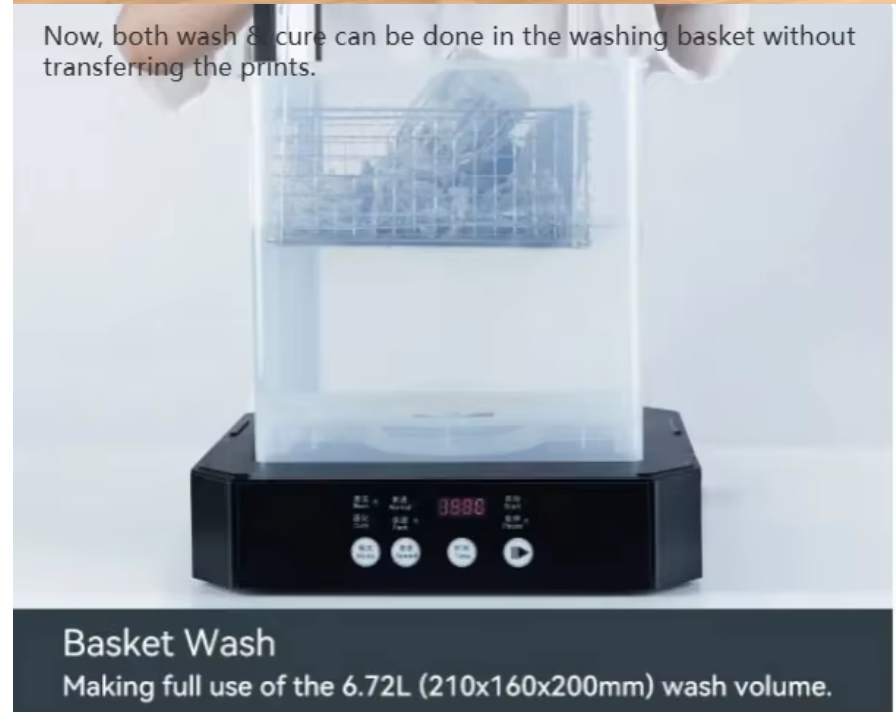 CREALITY 3D UW-03 Wash and Cure Machine For 3D Printer Washing/Curing Machine 2-in-1 Washing Size 325*303*436mm