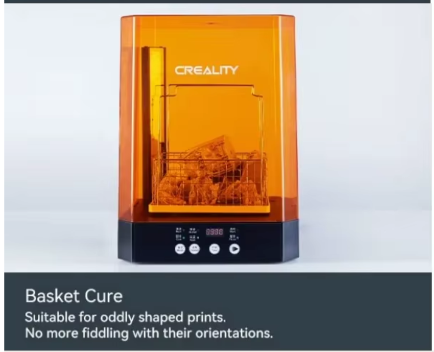 CREALITY 3D UW-03 Wash and Cure Machine For 3D Printer Washing/Curing Machine 2-in-1 Washing Size 325*303*436mm